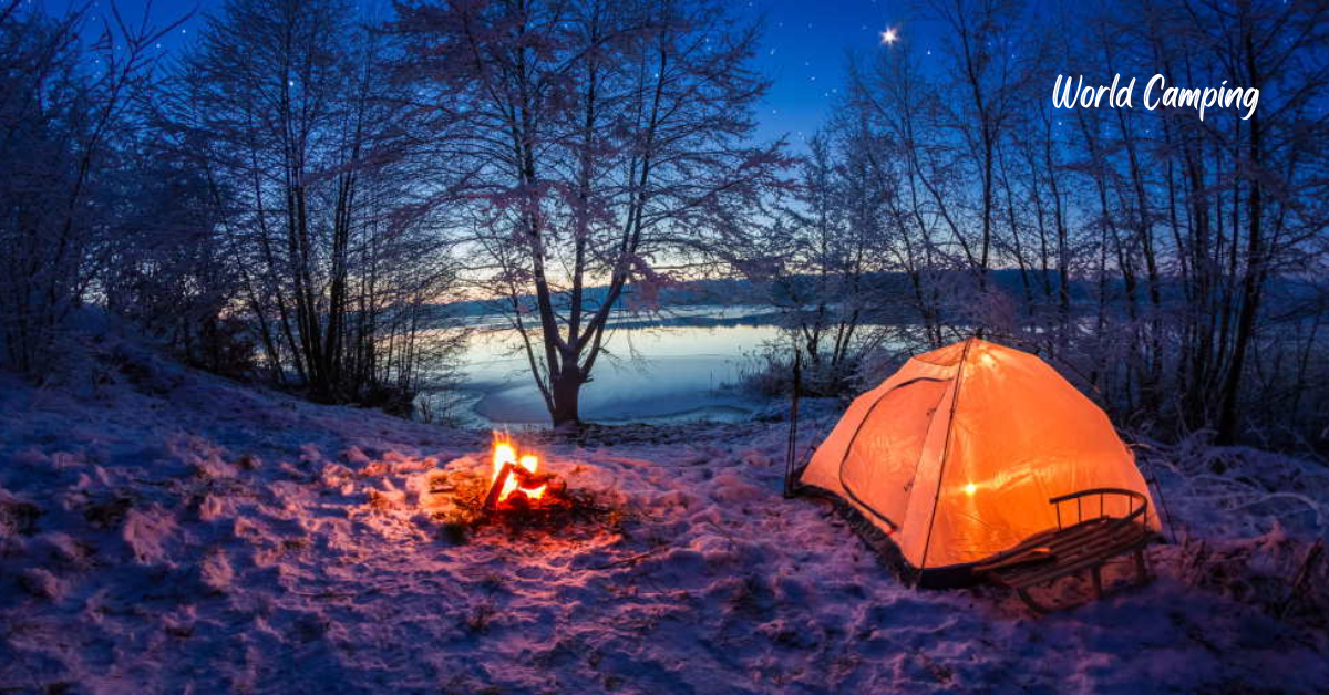 How to stay warm and safe in winters while camping?